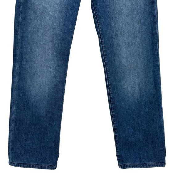 Fidelity Denim Jimmy Distressed Denim Straight Leg Jeans Mens 34 - Picture 3 of 11